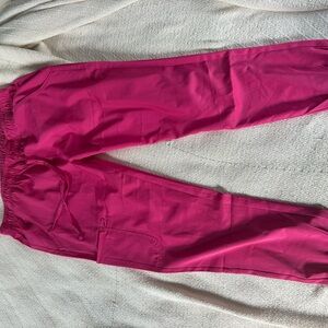 Pink Women's Jogger Scrub Pants